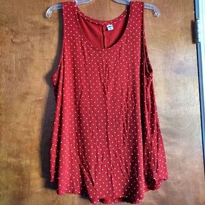 Old Navy Polkadot Luxe Tank
